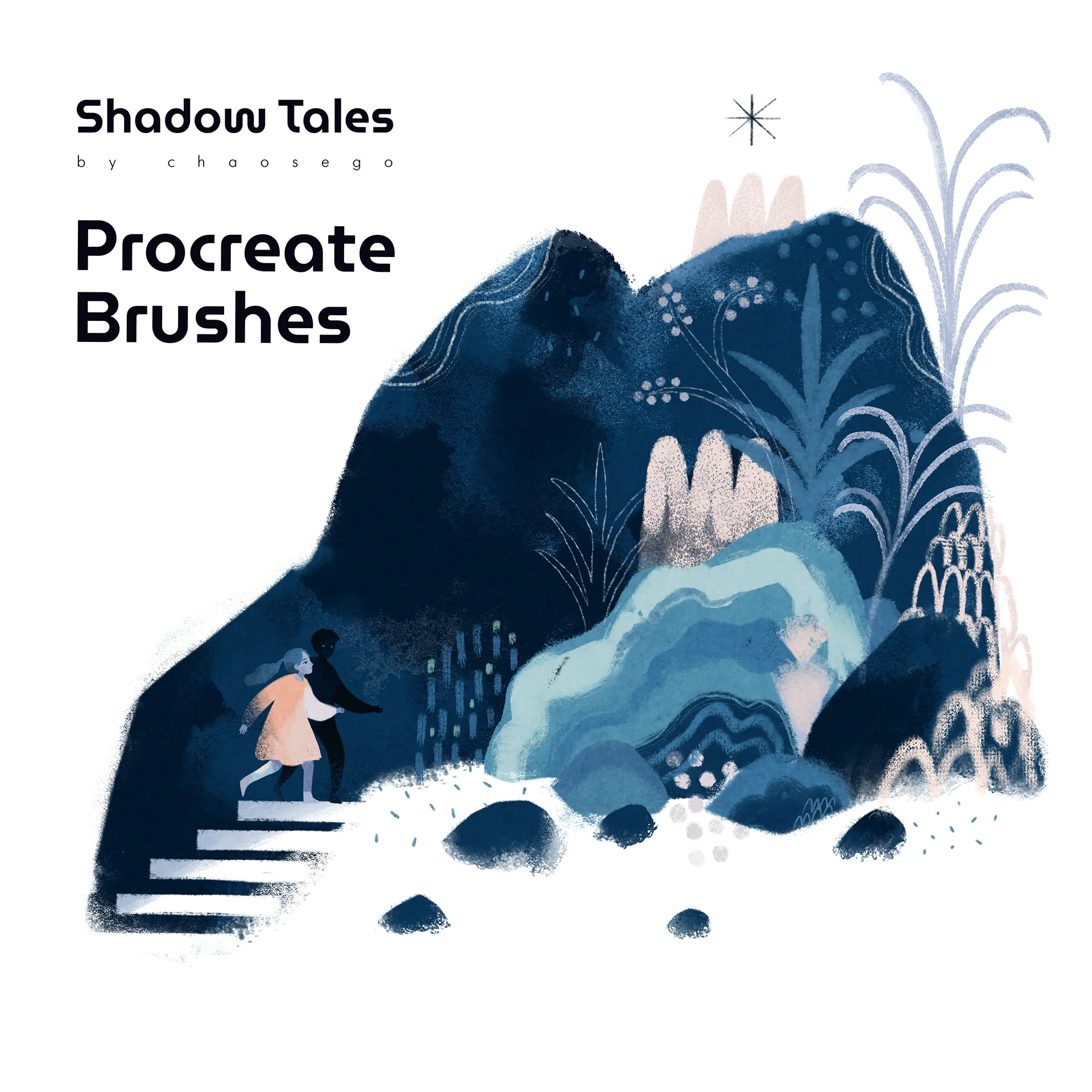 Shadow tales Procreate brushes - Image 1