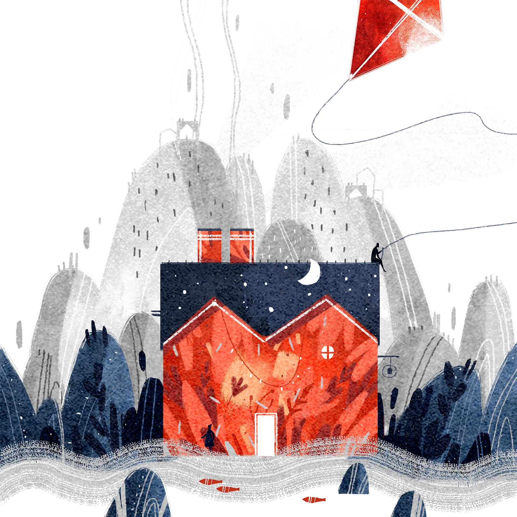 Little red house - Image 3