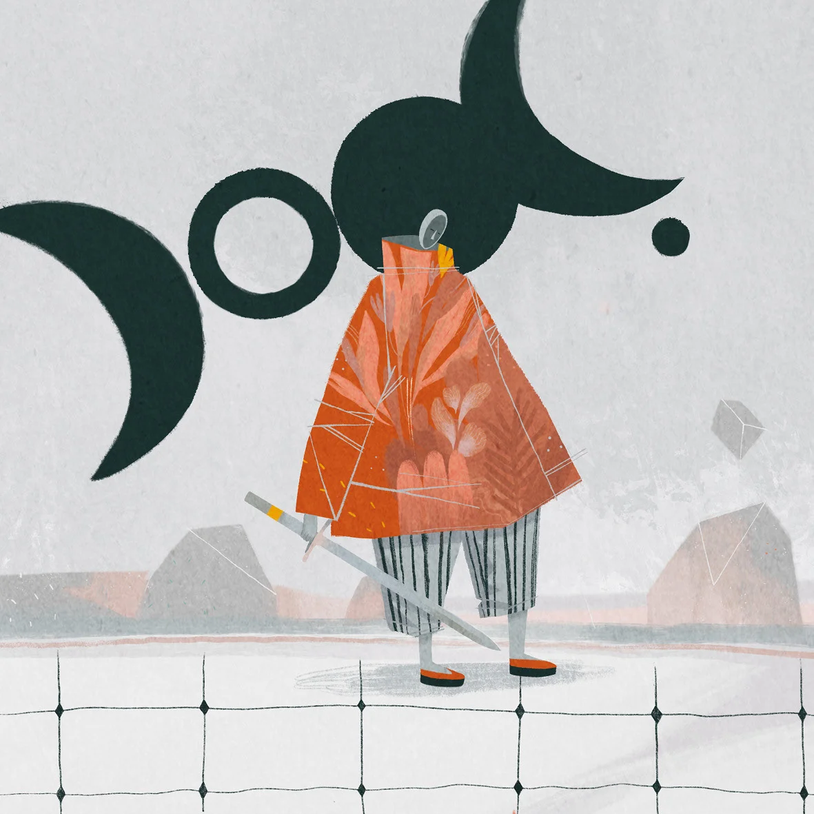 Stay Home - Illustration