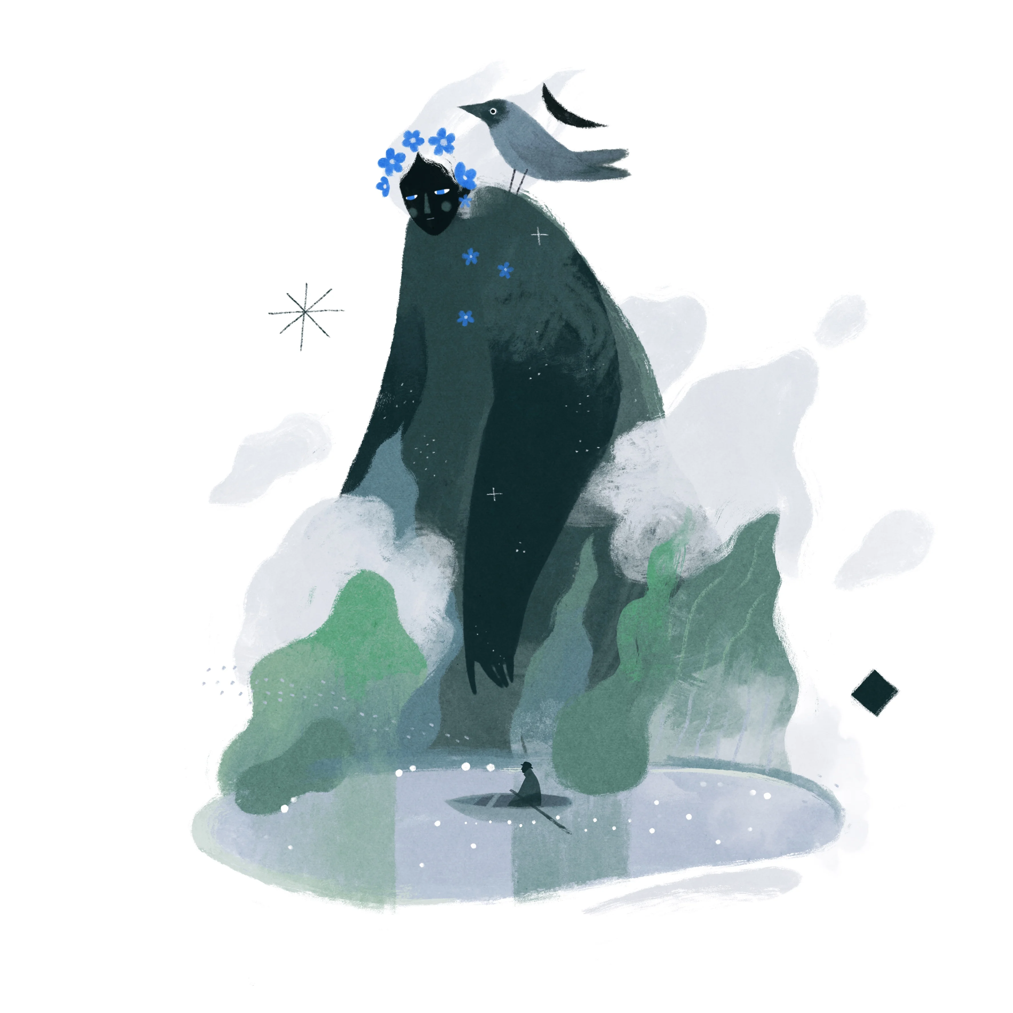 August - Illustration