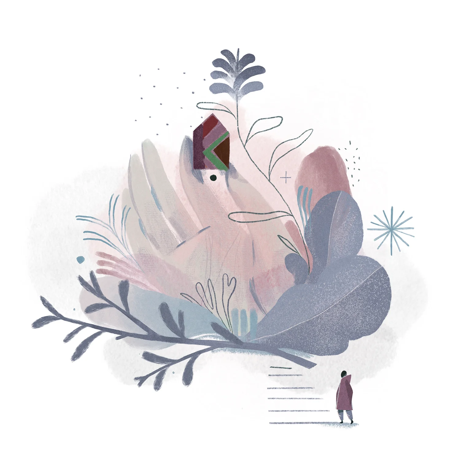 Autumn Flowers - Illustration