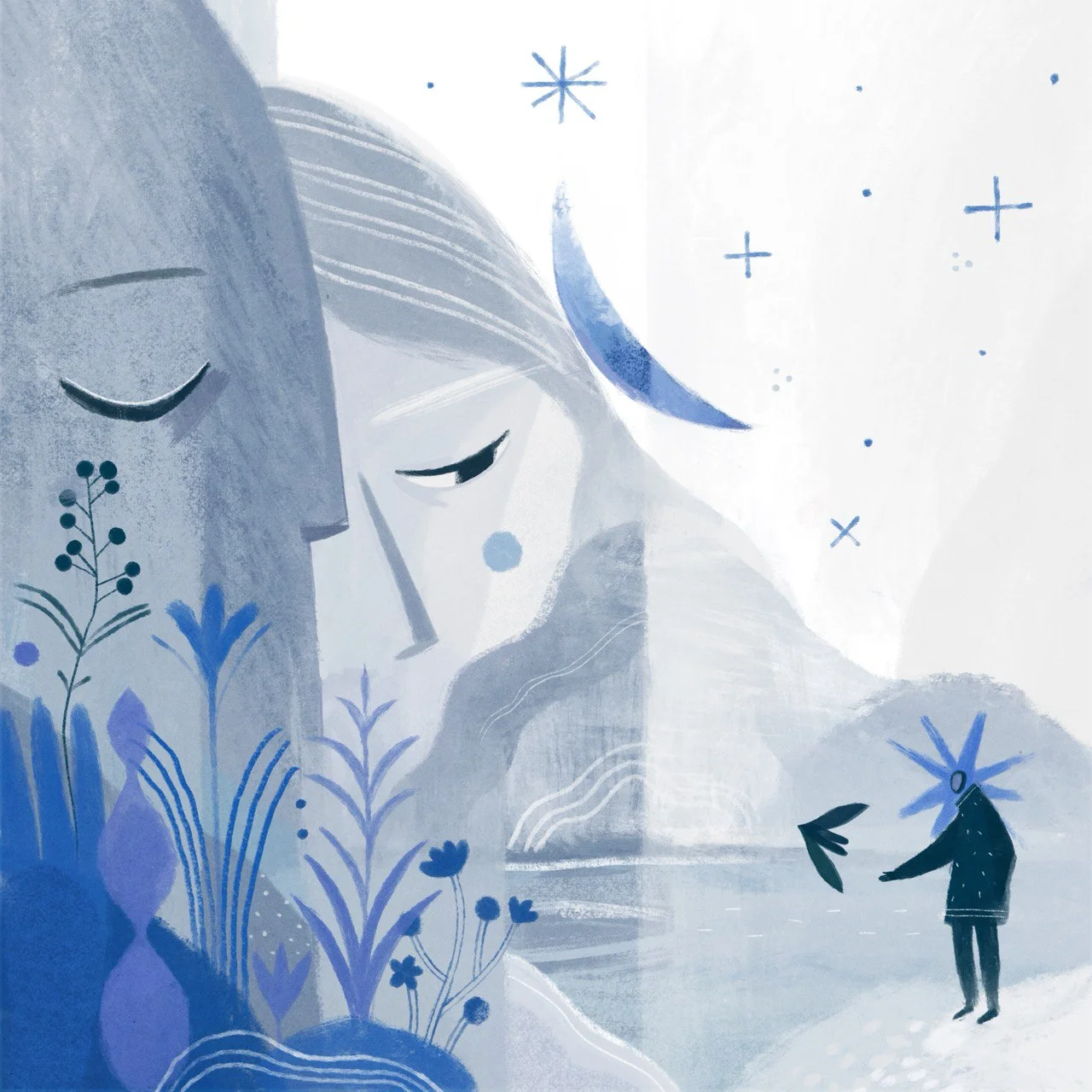 Blue Time - Illustration