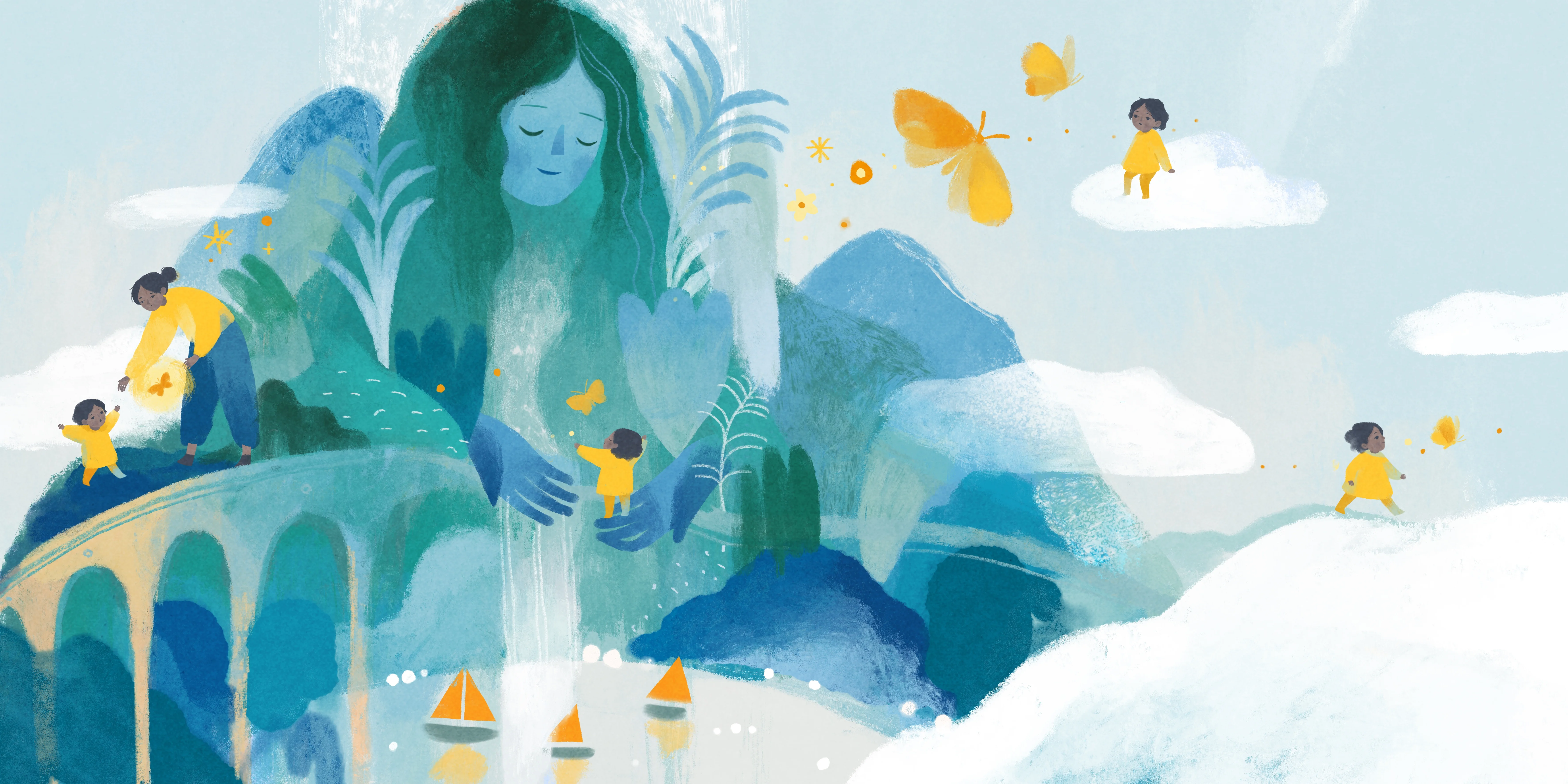 Childhood Summer - Illustration