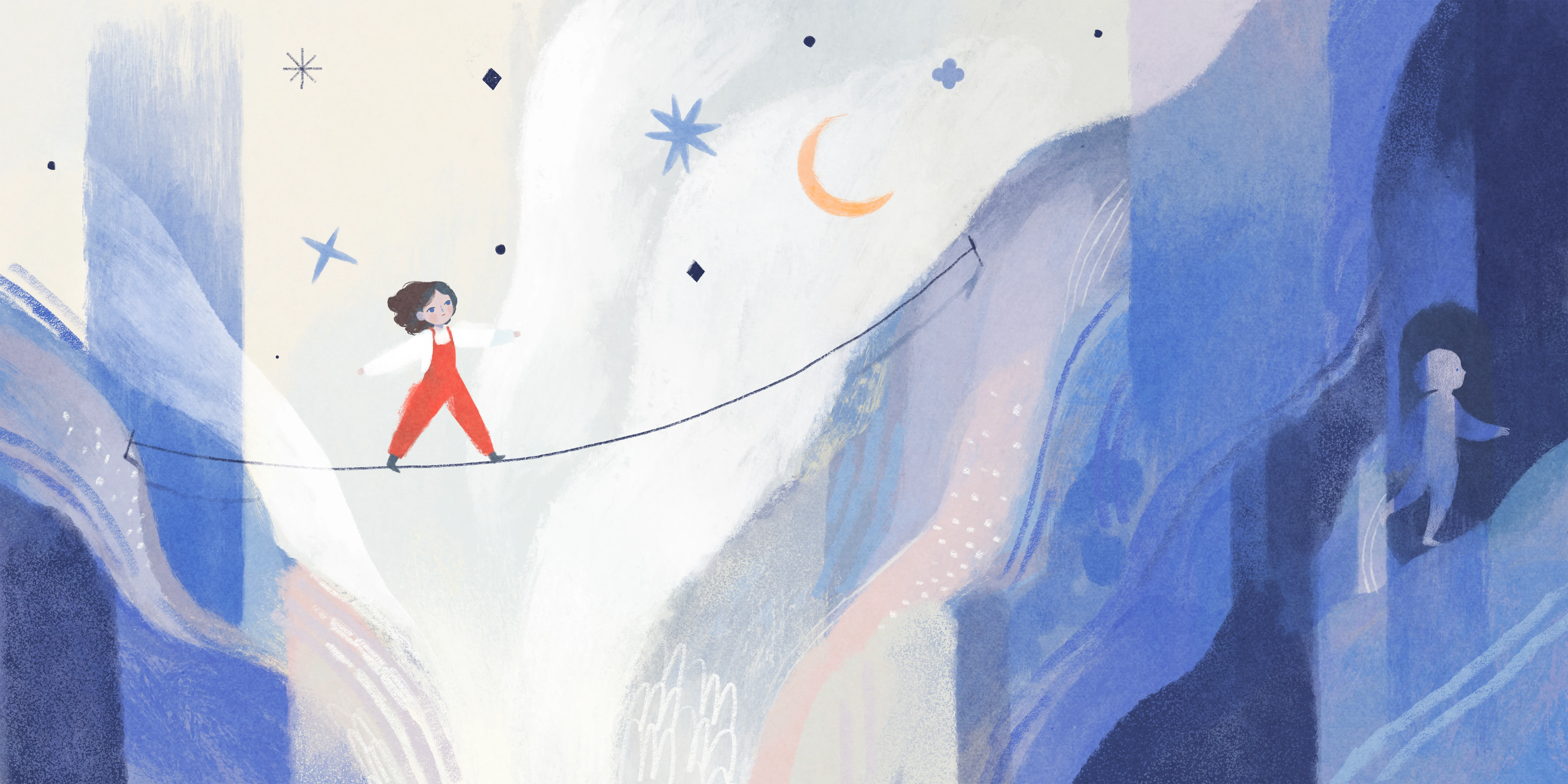 The Runaway Shadow - Illustration