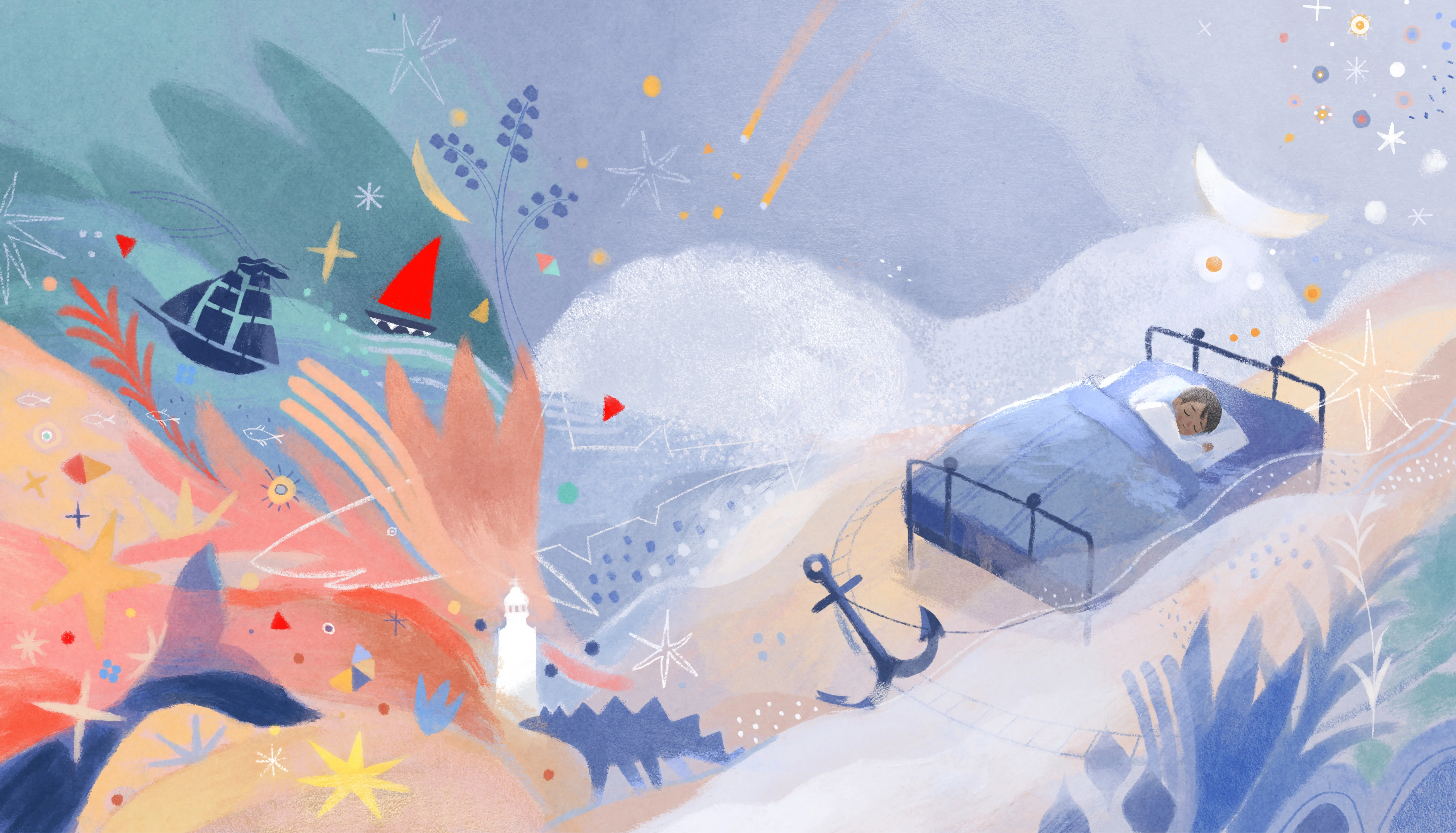 The Bedtime Boat - Illustration