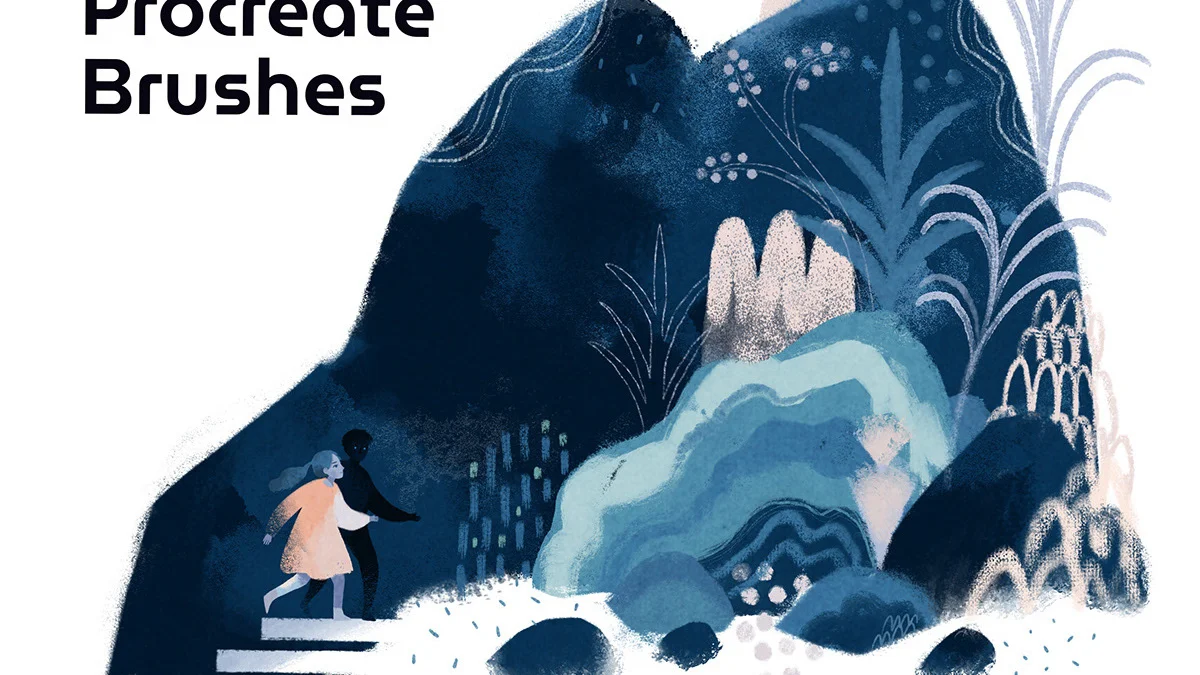 Shadow tales Procreate brushes