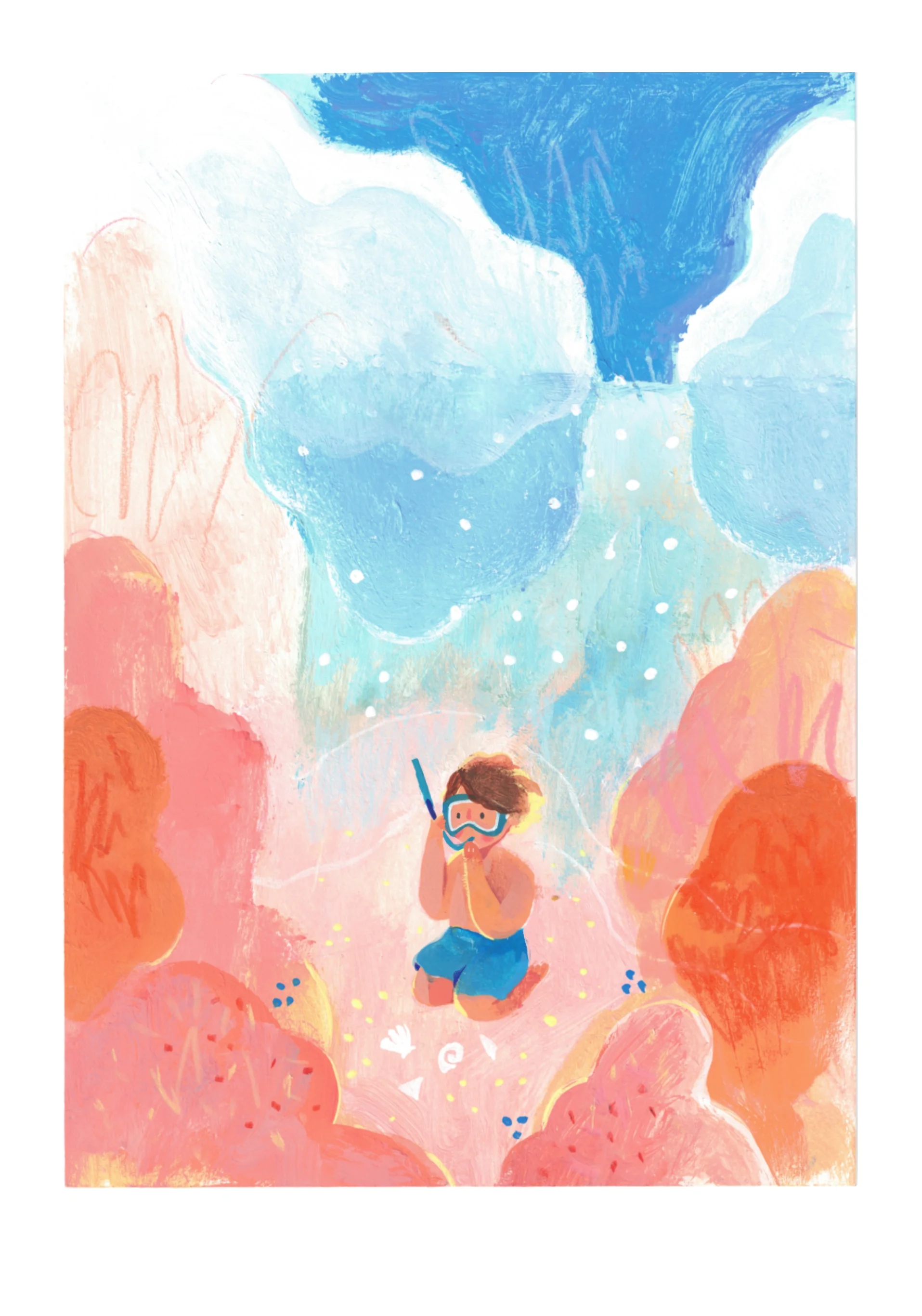 Acrylic dreams - Illustration
