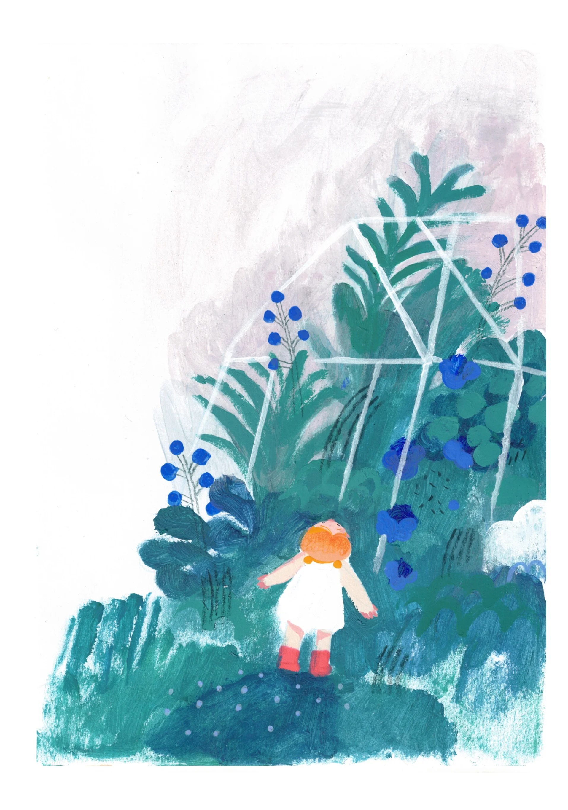 Acrylic dreams - Illustration
